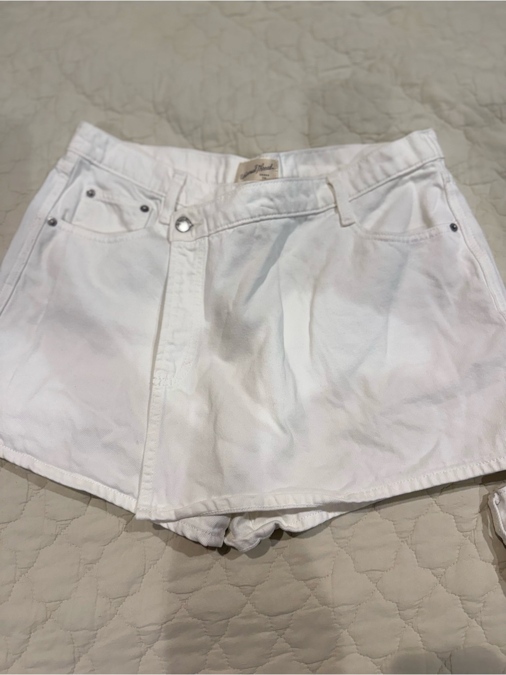 White Women's Denim Shorts